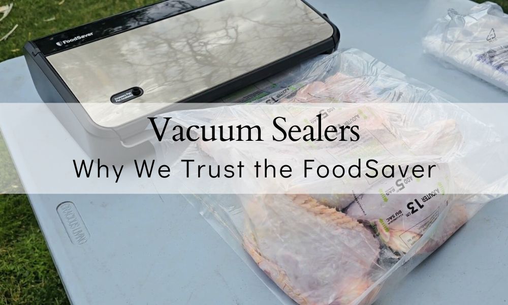 Vacuum sealing meat